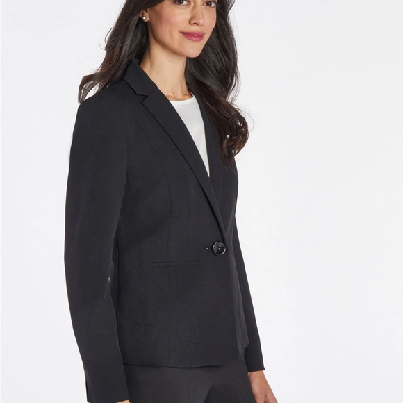 NWOT Kasper Holly Jacket, Iconic Stretch Crepe Blazer - Picture 2 of 15